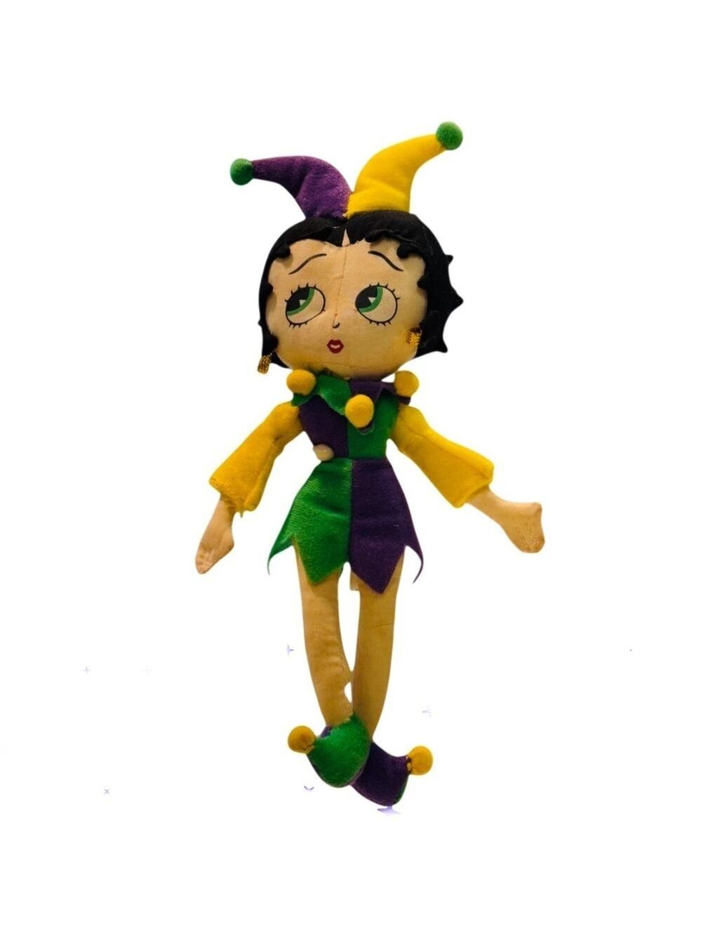 Betty Boop Jester Rag Doll 2004 Mardi Gras